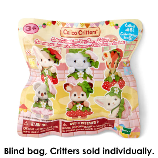 Calico Critters Cutie Collectibles Very Berry Babies Blind Bag