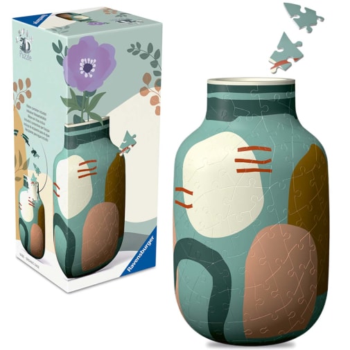 Vase Organic Sage 3D Puzzle (162 Piece)
