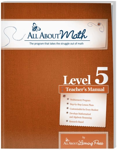 All About Math Level 5 Teacher's Manual