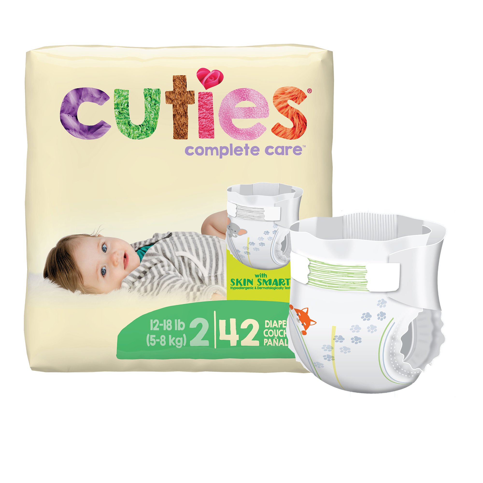 Cuties Premium Diaper, Size 2 MK 699152