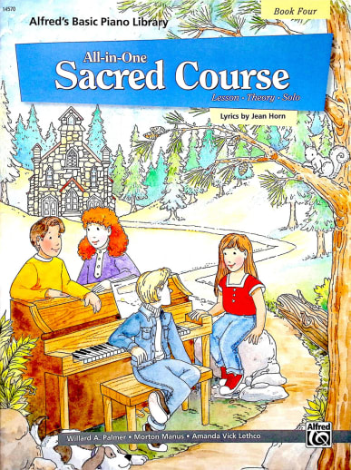 Alfred's Basic All-in-One Sacred Course Book 4