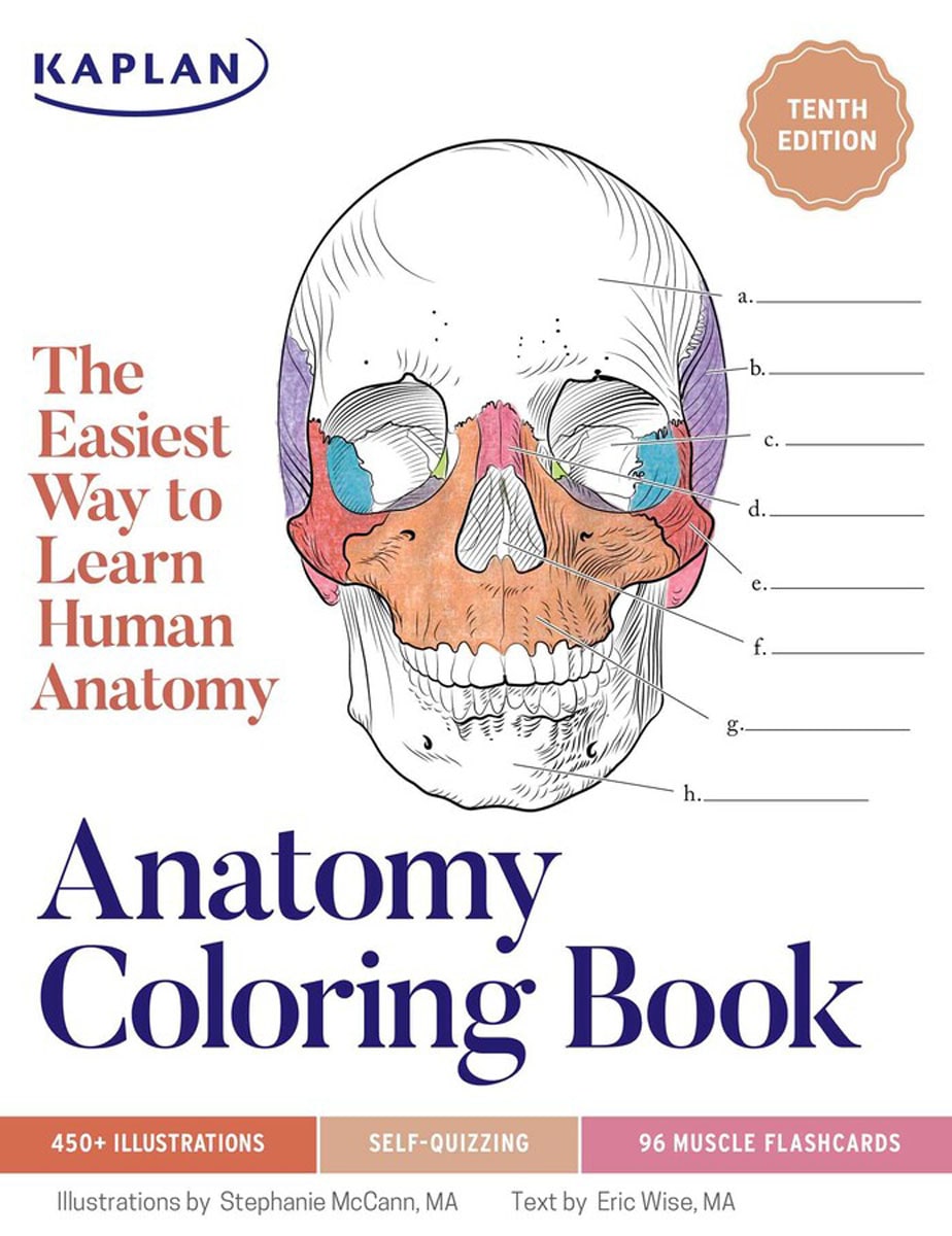 Kaplan Anatomy Coloring Book Tenth Edition
