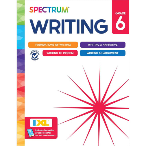 Spectrum Writing Workbook Grade 6