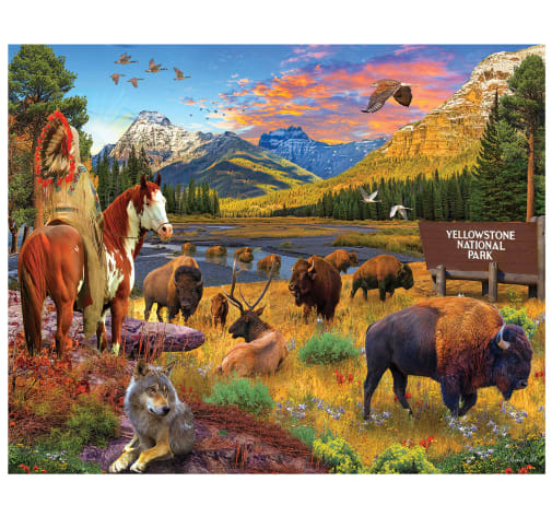 Yellowstone National Park Puzzle (1000 piece)