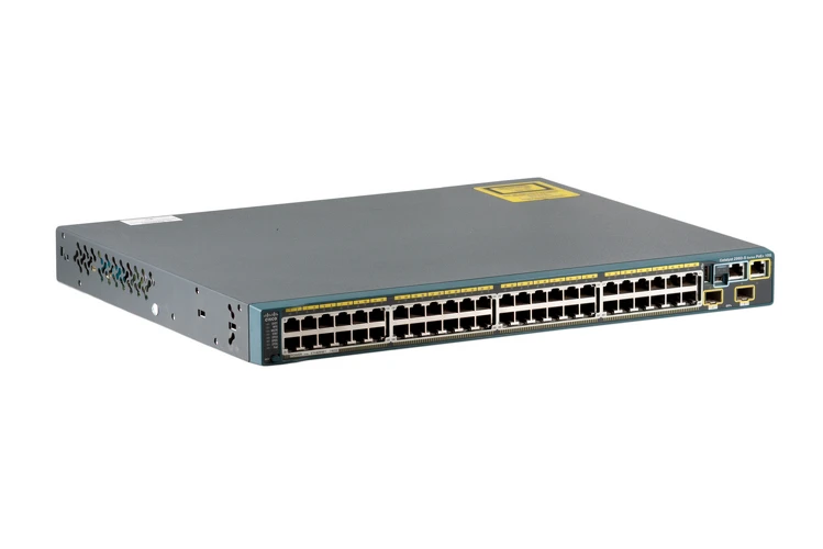Cisco 2960S 48 Port Gigabit PoE+ Switch, WS-C2960S-48FPD-L, Refurbished, Original