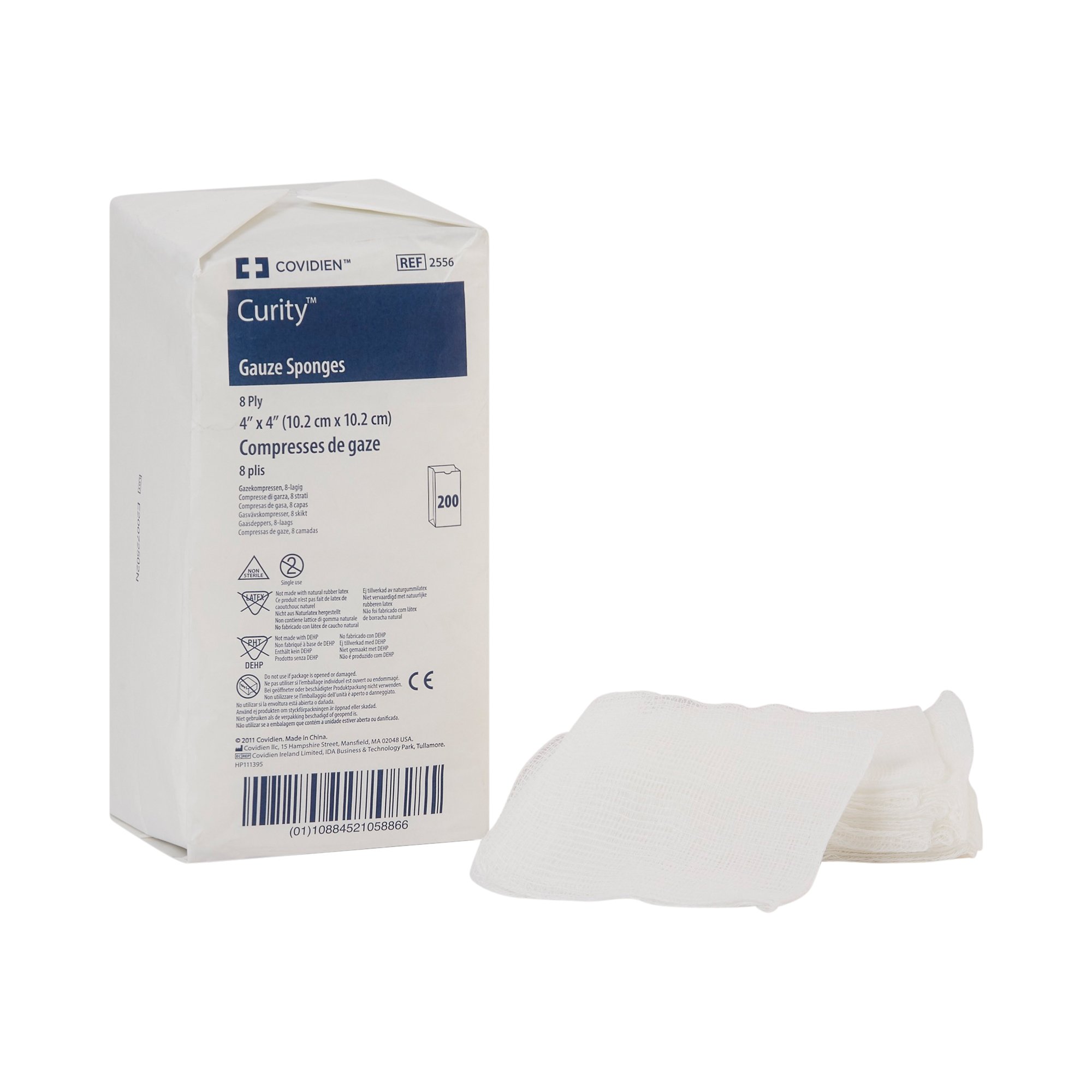 Curity USP Type VII Gauze Sponge, 4 x 4 Inch, 8-Ply MK 9995