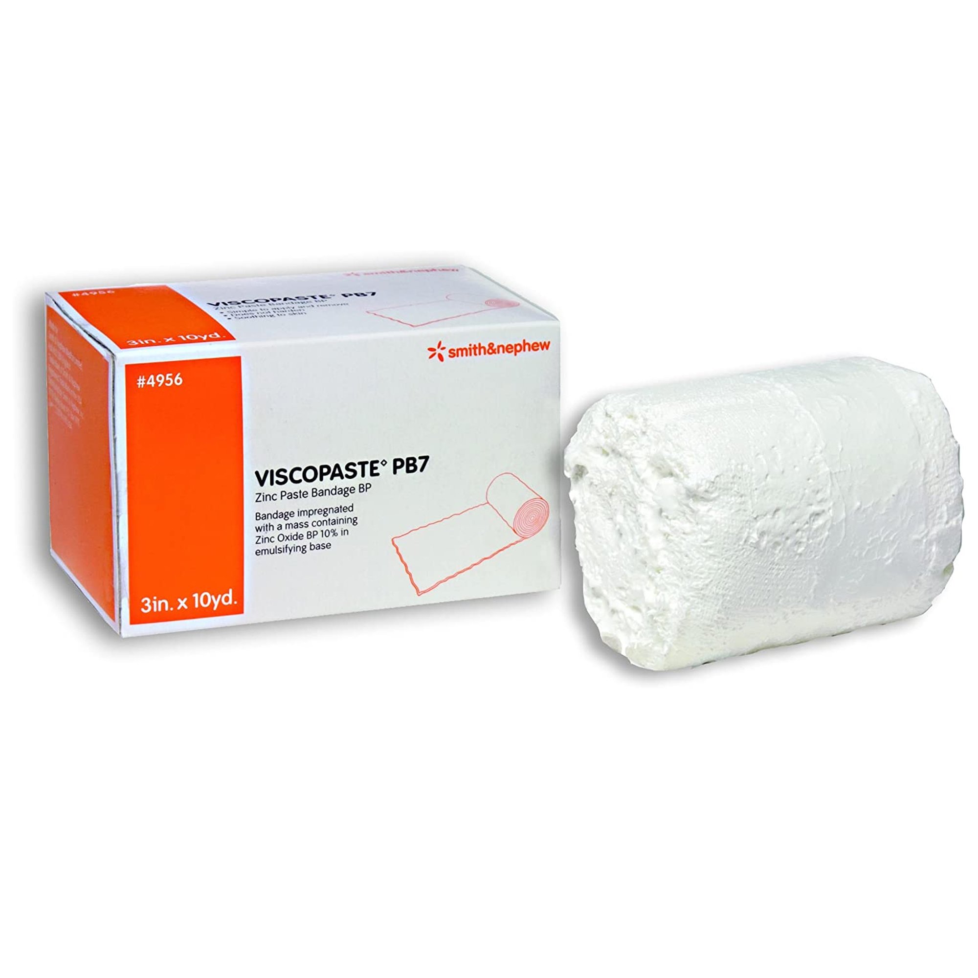 Viscopaste PB7 Zinc Impregnated Dressing, 3 Inch x 10 Yard MK 379577