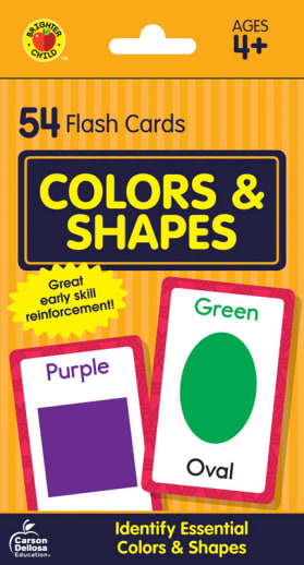 Colors & Shapes Flash Cards