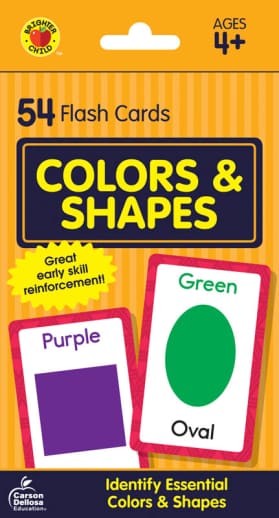 Colors & Shapes Flash Cards