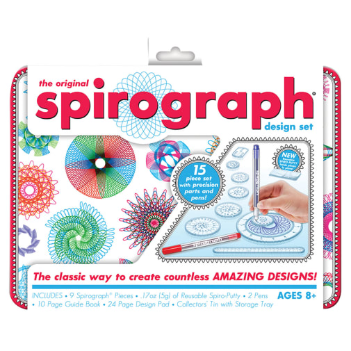 The Original Spirograph Design Set Tin