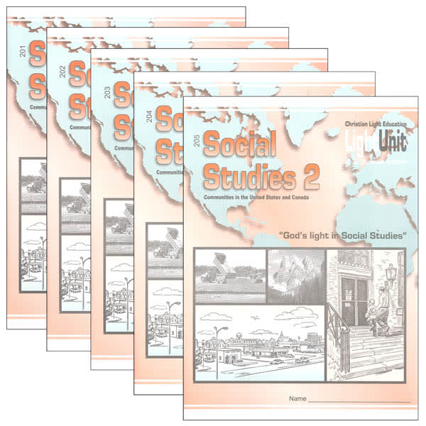 Social Studies 201-205 LightUnit Set Sunrise Edition