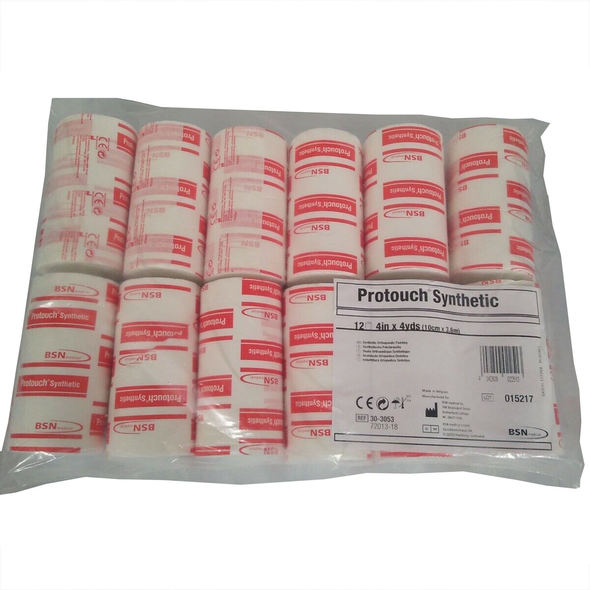 Protouch Synthetic White Undercast Cast Padding, 4 Inch x 4 Yard MK 364112