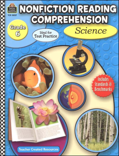 Nonfiction Reading Comprehension Science Grade 6