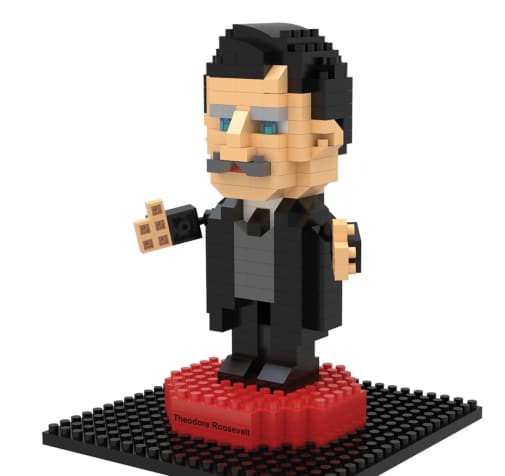 Mini Building Blocks: Theodore Roosevelt (276 pieces)