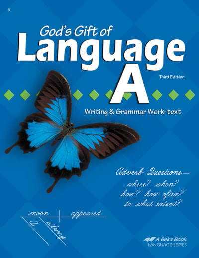 Abeka Language Arts A Student (3rd Edition)