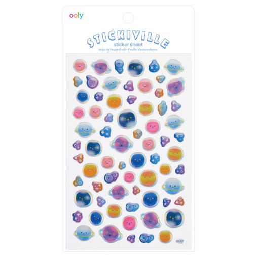 Itsy Bitsy Stickers - Planets Pals