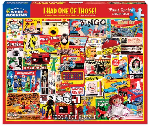 White Mountain I Had One of Those! Collage Jigsaw Puzzle (1000 piece)