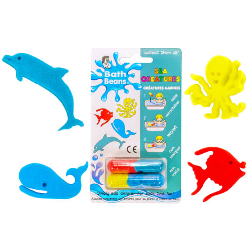 Sea Creatures Bath Beans