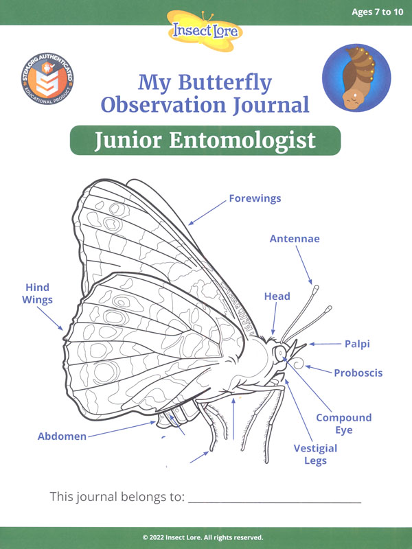 My Butterfly Observation Journal: Junior Entomologist [Book]