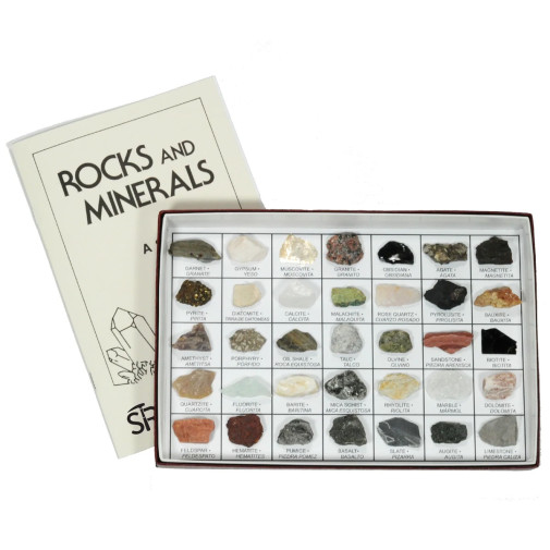 Rocks and Minerals of the U.S. Basic Collection (35 pcs.)