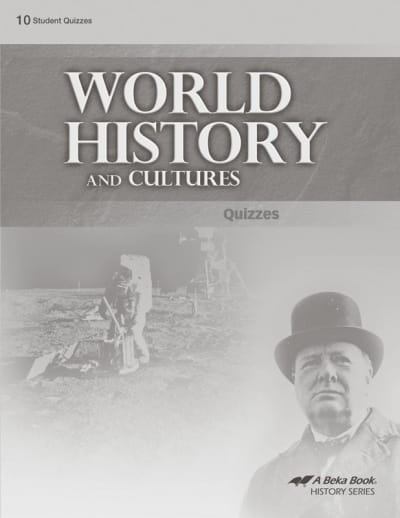 Abeka World History and Cultures in Christian Perspective Student Quiz Book