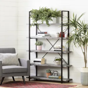 5 Fixed Shelves - Industrial Shelving Unit