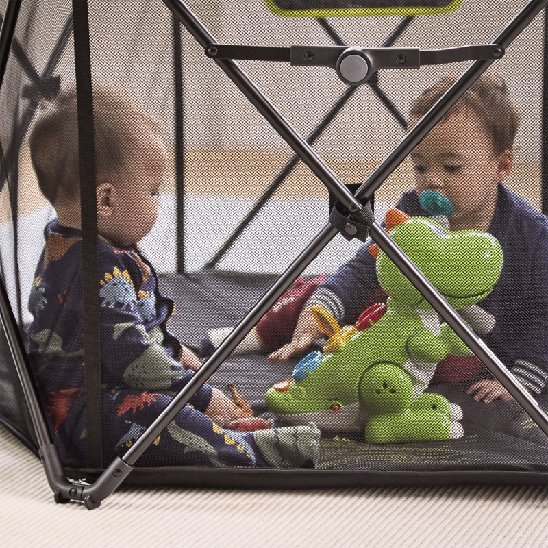 Play-Away™ Portable Playard Deluxe (Adventurer) Lifestyle Photo Play-Away™ Portable Playard Deluxe (Adventurer) Lifestyle Photo
