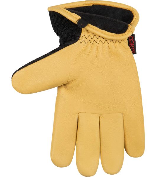 KincoPro&trade; Lined Premium Grain Deerskin & Synthetic Hybrid, Golden, large