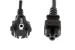 AC Power Cord, European Plug inSchukoin CEE 7/7 to C5, 2 Meters