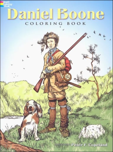 Daniel Boone Coloring Book