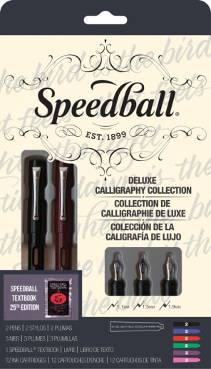 Speedball Calligraphy Fountain Pen Deluxe Set