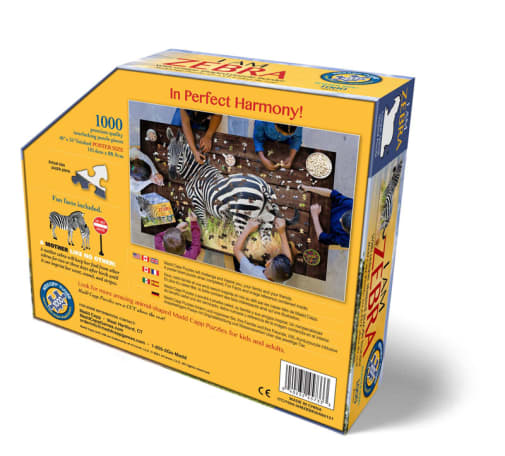 I AM Zebra Puzzle 1000 pieces (Madd Capp Puzzles)