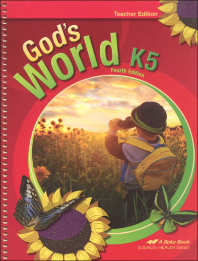 Abeka God's World K5 Teacher Edition