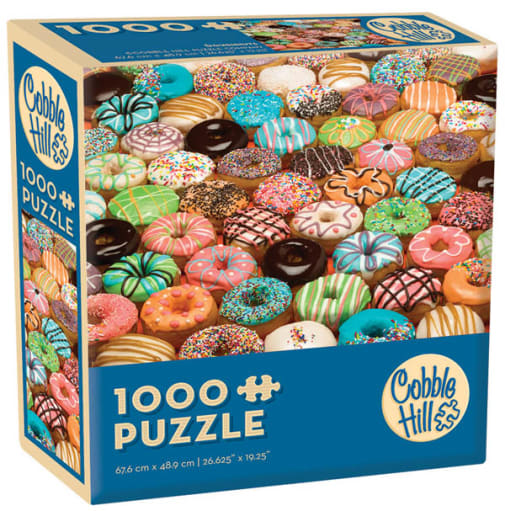 Cobble Hill Doughnuts Collage Jigsaw Puzzle (1000 piece)