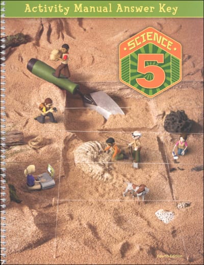 BJU Press Science 5 Student Activity Manual Answer Key 4th Edition
