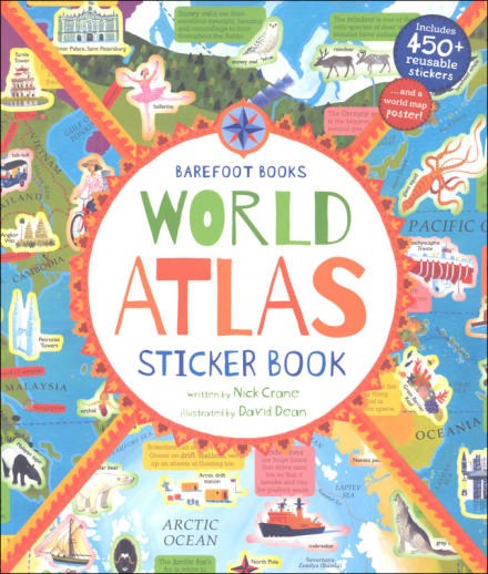 Barefoot Books World Atlas Sticker Book