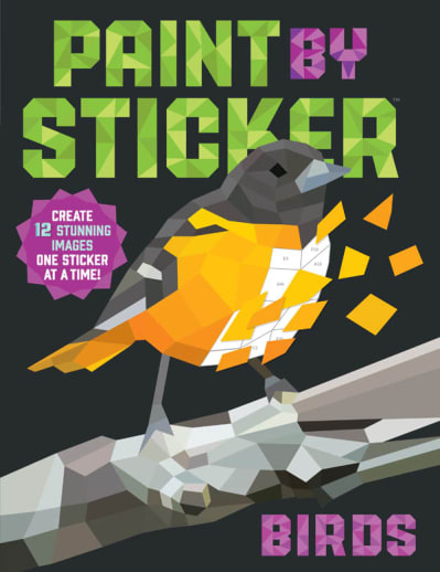 Paint By Sticker Kids: Birds - Create 10 Sticker Art Pictures