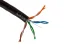Cat5e Bulk Ethernet Cable, Unshielded, Solid, CMP, Pull Box, 1000 ft, 350 Mhz, Black