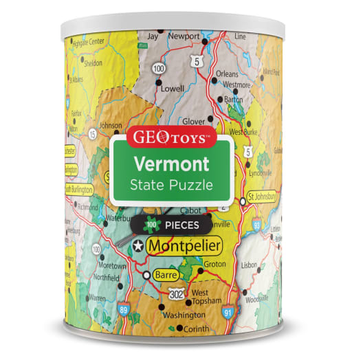 Vermont Mini Puzzle - 100 pieces
