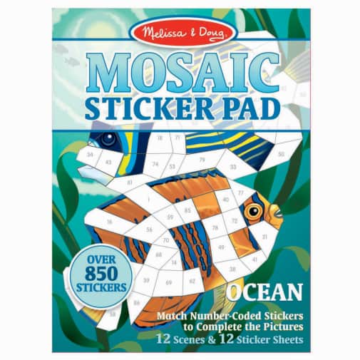 Melissa & Doug Mosaic Sticker Pad Ocean
