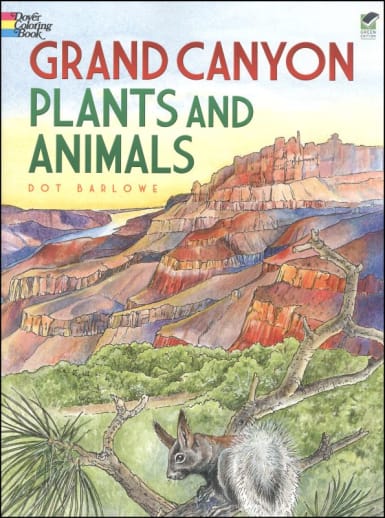 Grand Canyon Plants and Animals Coloring Book
