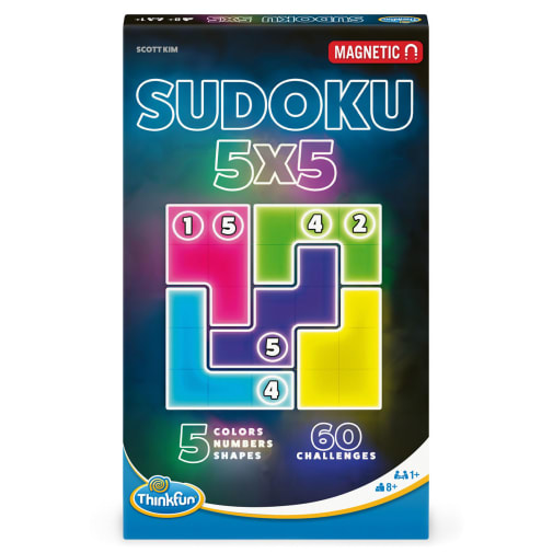 Sudoku 5x5 Magnetic Travel Puzzle