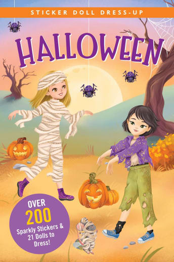 Sticker Doll Dress-Up: Halloween