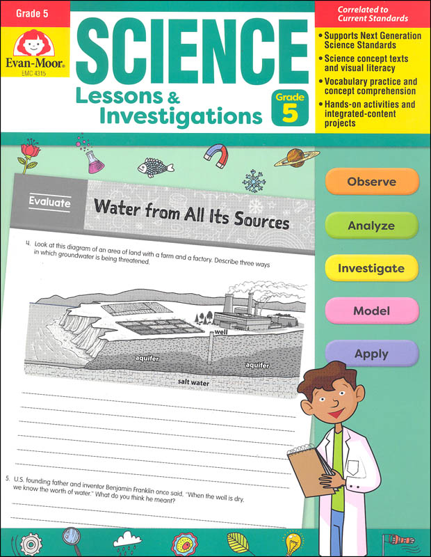 Science Lessons & Investigations, Grade 5