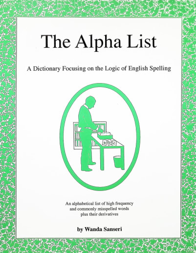 Alpha List: Dictionary Focusing on the Logic of English Spelling