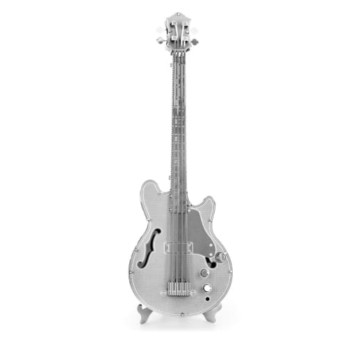 Electric Bass Guitar (Metal Earth 3D Laser Cut Model)