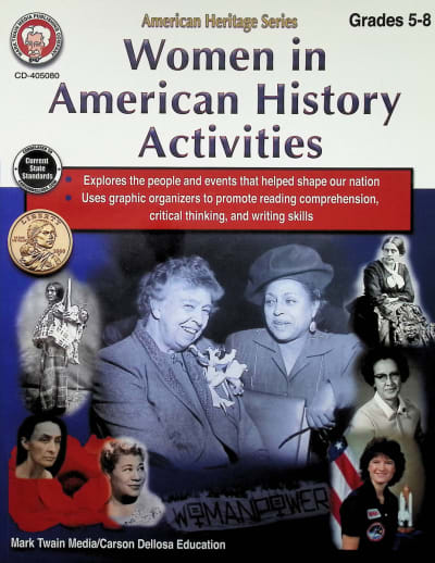 Women in American History Activities (American Heritage Series)