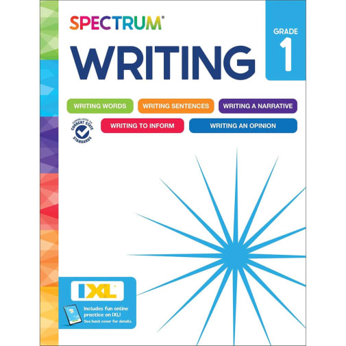 Spectrum Writing Workbook Grade 1