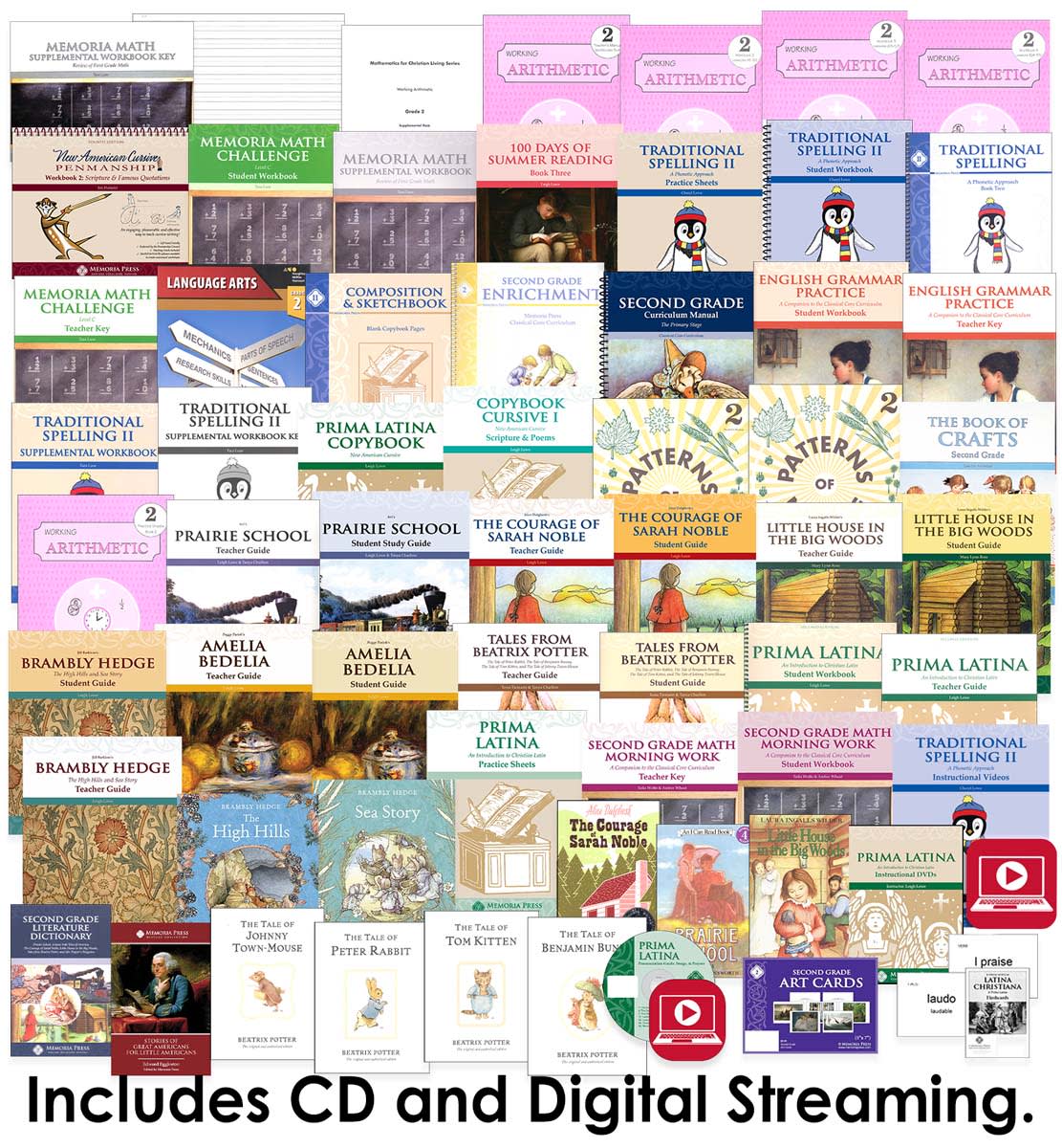 Memoria Press Curriculum 2nd Grade Package