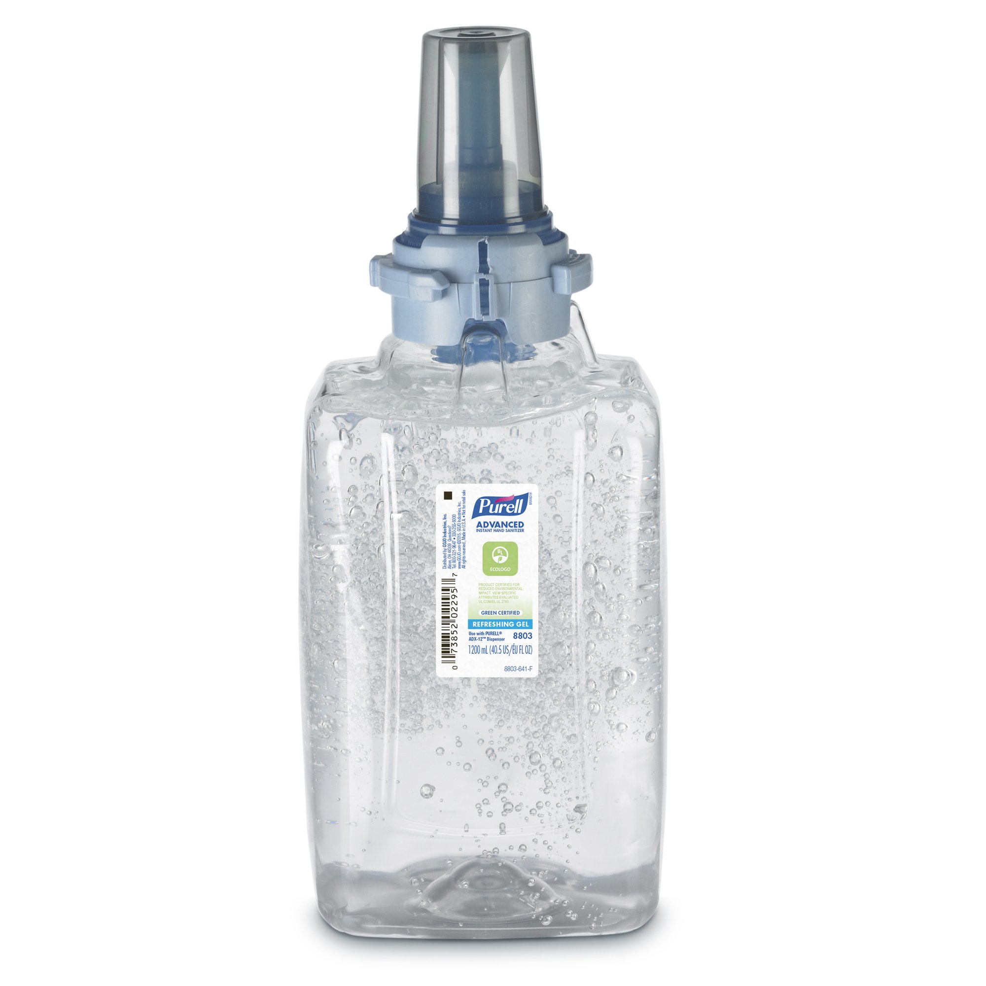 GOJO Purell Advanced Hand Sanitizer Gel, 70% Ethyl Alcohol, 1,200 ml MK 841459